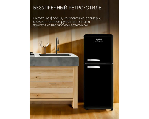 Холодильник TESLER RT-110 BLACK