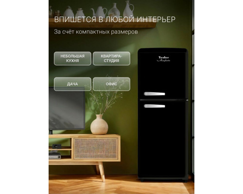 Холодильник TESLER RT-110 BLACK
