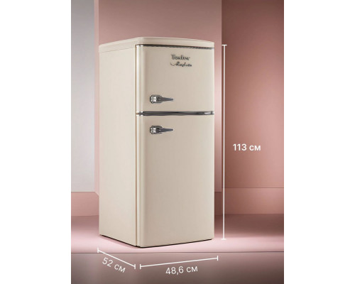 Холодильник TESLER RT-132 BEIGE