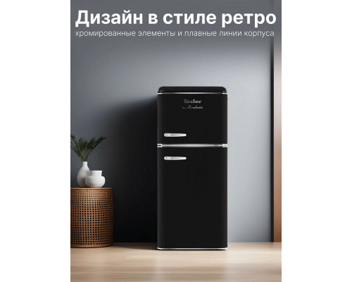 Холодильник TESLER RT-152 BLACK