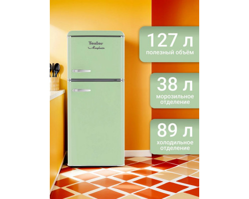 Холодильник TESLER RT-152 GREEN