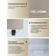 Холодильник TESLER RT-152 SAND GREY