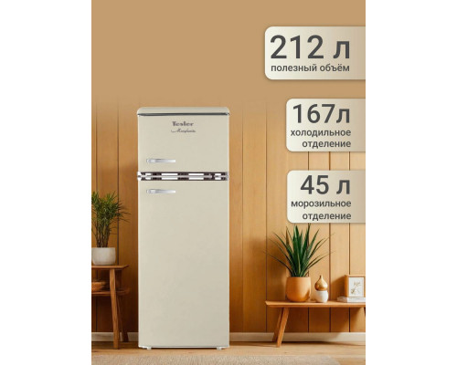 Холодильник TESLER RT-215 BEIGE