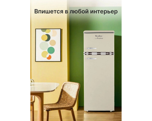 Холодильник TESLER RT-215 BEIGE