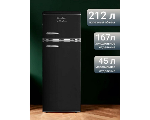 Холодильник TESLER RT-215 BLACK