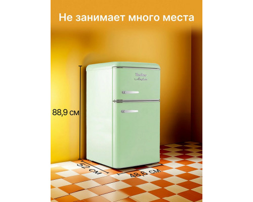 Холодильник TESLER RT-95 GREEN