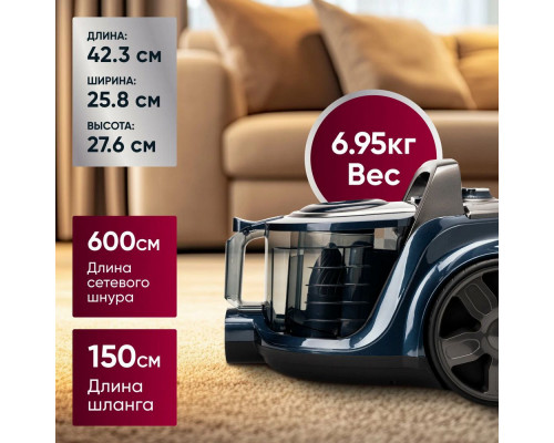 Пылесос Gressel GVC-6202