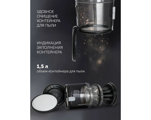 Пылесос POLARIS PVC 2211 графитовый