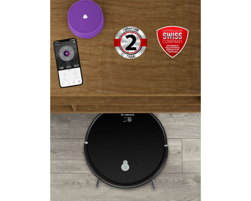 Робот-пылесос Polaris PVCR G2 0926W WIFI IQ Home черный