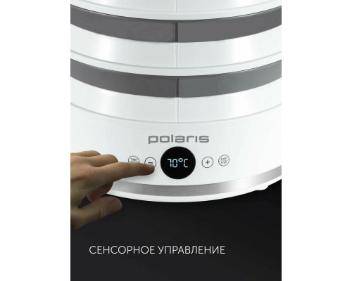 Сушилка для овощей и фруктов POLARIS PFD 2808V белый