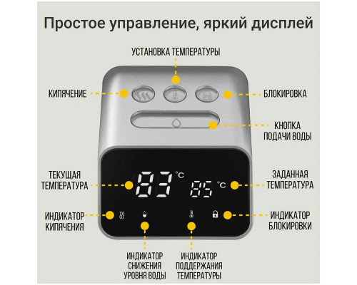 Термопот TESLER TP-5000 BEIGE
