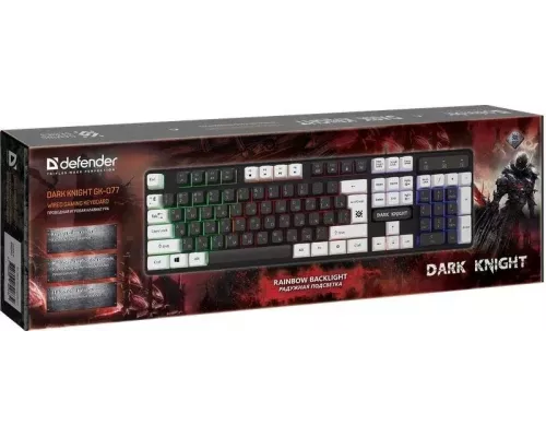 Клавиатура DEFENDER Dark Knight GK-077