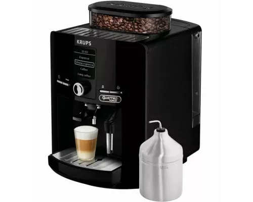 Кофемашина Krups EA82F010 черный/нержавеющая сталь