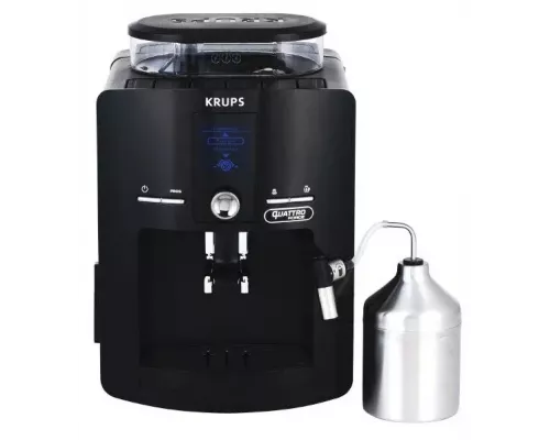 Кофемашина Krups EA82F010 черный/нержавеющая сталь