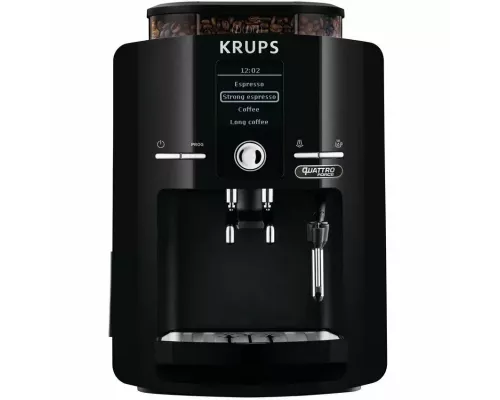 Кофемашина Krups EA82F010 черный/нержавеющая сталь