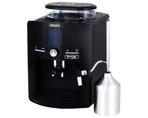 Кофемашина Krups EA82F010 черный/нержавеющая сталь