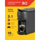 Кофеварка BQ CM3000 черный