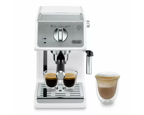Кофеварка DeLonghi ECP33.21. W белый