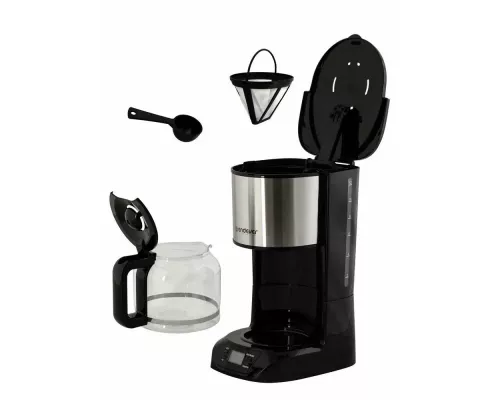 Кофеварка Endever Costa-1044 стальной/черный