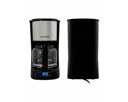 Кофеварка Endever Costa-1044 стальной/черный