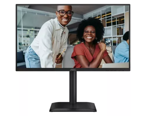 Монитор 23.8" AOC 24E4CV IPS 1920x1080, 120 Гц, 4 мс, 16:9, 300 кд/м², HDMI, DP 1.4, USB-C (90 Вт), 4xUSB 3.2, 3.5 Jack, USB Hub (4x USB 3.2), HDR10, Adaptive-Sync, черный
