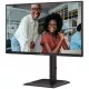 Монитор 23.8" AOC 24E4CV IPS 1920x1080, 120 Гц, 4 мс, 16:9, 300 кд/м², HDMI, DP 1.4, USB-C (90 Вт), 4xUSB 3.2, 3.5 Jack, USB Hub (4x USB 3.2), HDR10, Adaptive-Sync, черный