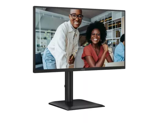 Монитор 23.8" AOC 24E4CV IPS 1920x1080, 120 Гц, 4 мс, 16:9, 300 кд/м², HDMI, DP 1.4, USB-C (90 Вт), 4xUSB 3.2, 3.5 Jack, USB Hub (4x USB 3.2), HDR10, Adaptive-Sync, черный
