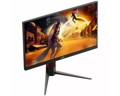 Монитор 23.8" AOC 24G4HA IPS 1920x1080, 200 Гц, 0.5 мс, 16:9, 300 кд/м², 2xHDMI 2.0, DP 1.4, 3.5 Jack, динамики (2x2 Вт), HDR10, G-Sync, черный