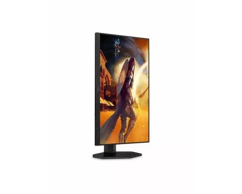 Монитор 23.8" AOC 24G4HX Fast IPS 1920x1080, 200 Гц, 0.3 мс (MPRT), 16:9, 300 кд/м², HDR10, HDMI 2.0, DP 1.4, 3.5 Jack, динамики (2x2 Вт), Adaptive-Sync, черный