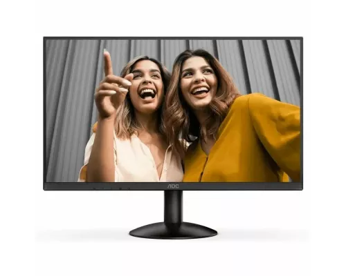 Монитор 23.8" AOC Value Line 24B30HM2 VA 1920x1080, 100 Гц, 4 мс, 16:9, 250 кд/м², HDMI 1.4, VGA, Adaptive-Sync, черный