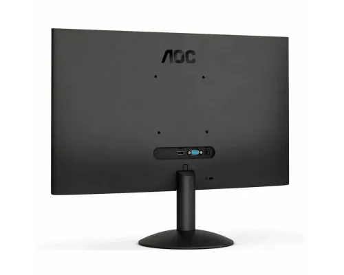 Монитор 23.8" AOC Value Line 24B30HM2 VA 1920x1080, 100 Гц, 4 мс, 16:9, 250 кд/м², HDMI 1.4, VGA, Adaptive-Sync, черный