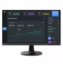 Монитор 23.8" Lenovo ThinkVision C24-40 VA 1920x1080, 75 Гц, 4 мс, 16:9, 250 кд/м2, 1xHDMI, 1xVGA, 1x3.5 мм, черный