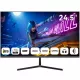 Монитор 24.5" Aiwa MD2512 IPS 1920x1080, 100 Гц, 4 мс, 16:9, 300 кд/м², VGA, HDMI 1.4, DP 1.2, 3.5 Jack, динамики (2x3 Вт), черный