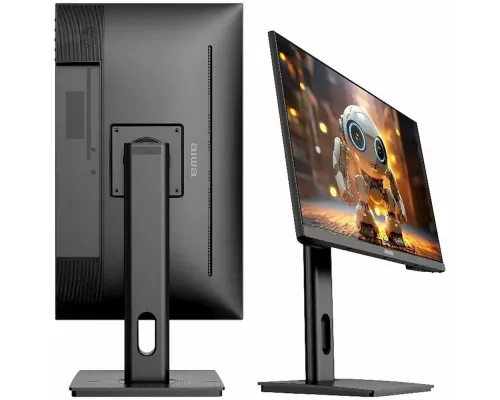 Монитор 27" Aiwa MF2711 IPS 1920x1080, 120 Гц, 4 мс, 16:9, 300 кд/м², VGA, HDMI 1.4, DP 1.2, 3.5 Jack, USB Hub (2x USB 3.0), динамики (2x3 Вт), FreeSync, G-Sync, черный