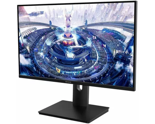 Монитор 27" Aiwa MQ271A IPS 2560x1440, 100 Гц, 4 мс, 16:9, 300 кд/м², HDMI 2.0, DP 1.2, USB-C (15 Вт), 3.5 Jack, динамики (2x3 Вт), FreeSync, G-Sync, черный