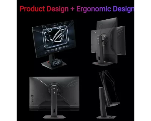 Монитор 27" ASUS ROG Strix XG27UCG Fast IPS 3840x2160, 160 Гц, 1 мс, 16:9, 400 кд/м², HDMI 2.1, DP 1.4, USB-C, 3.5 Jack, HDR10, FreeSync Premium, G-Sync Compatible, черный