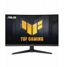 Монитор 27" ASUS TUF Gaming VG27VQ3B VA 1920x1080, 180 Гц, 1 мс, 16:9, 250 кд/м², HDMI 2.0, DP 1.2, 3.5 Jack, FreeSync, изогнутый экран (1500R), динамики (2x2 Вт), черный