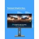 Монитор 27" CBR MB-2701 IPS 1920x1080, 100 Гц, 1 мс, 16:9, 300 кд/м², VGA, HDMI, DP, 3.5 Jack, динамики (2x3 Вт), HDR10, FreeSync, черный