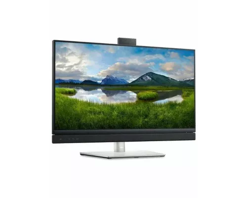 Монитор 27" Dell C2722DE IPS 2560x1440, 60 Гц, 5 мс, 16:9, 350 кд/м², HDMI 2.0, DP 1.2, USB-C, 3.5 Jack, USB Hub (4x USB), динамики (2x5 Вт), веб-камера, HDR10, черный