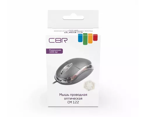 Мышь CBR CM 122 черный