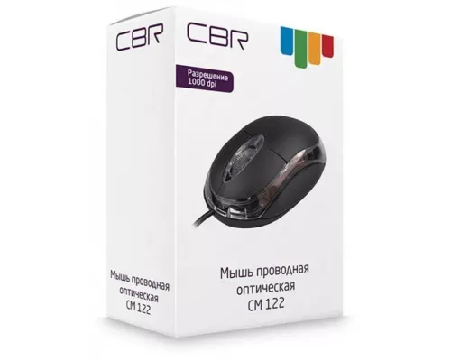 Мышь CBR CM 122 черный