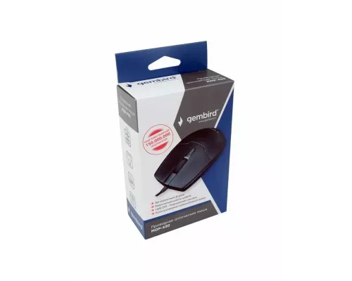 Мышь Gembird MOP-430 черный