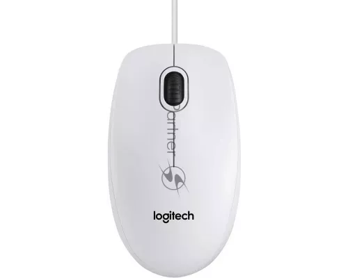 Мышь Logitech B100 белый
