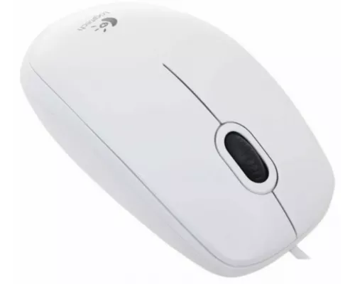 Мышь Logitech B100 белый