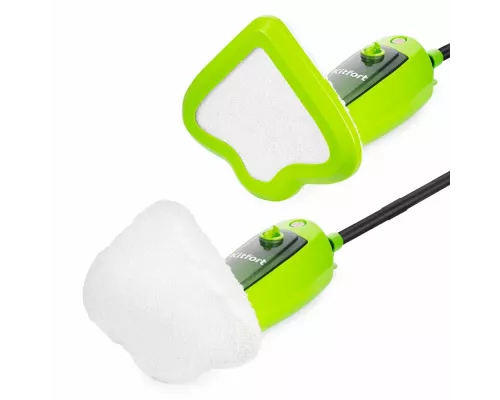 Паровая швабра Kitfort КТ-1055 зеленый