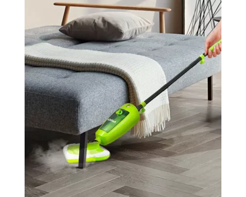 Паровая швабра Kitfort КТ-1055 зеленый