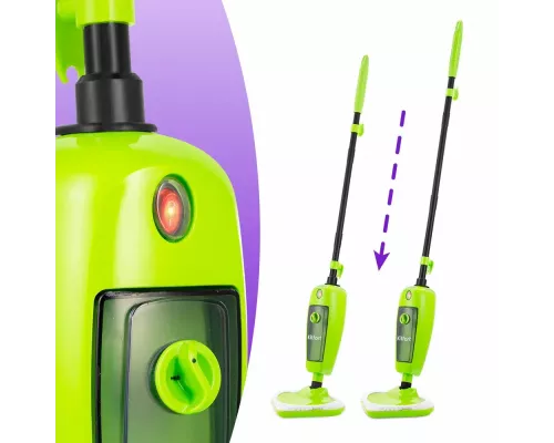 Паровая швабра Kitfort КТ-1055 зеленый