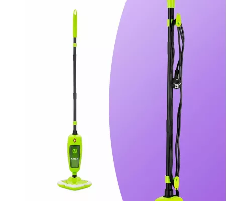 Паровая швабра Kitfort КТ-1055 зеленый