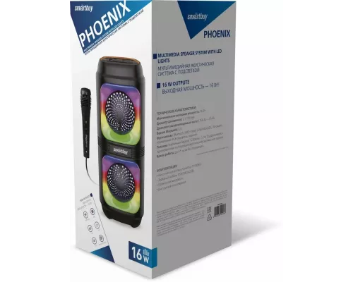 Портативная колонка SMARTBUY SBS-5490 PHOENIX черный