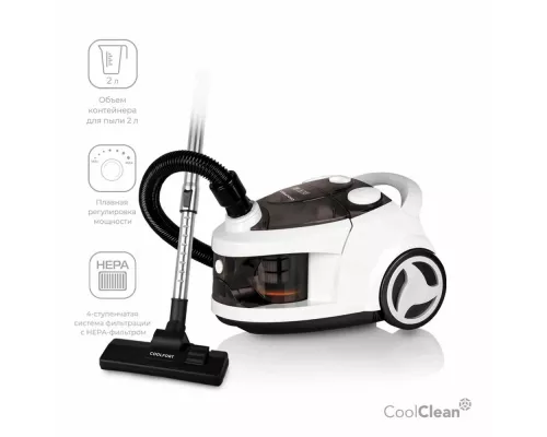 Пылесос Coolfort CF-3040 белый